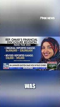 HEAR IT: Rep Ilhan Omar scrutinized over finances, Minnesota fraud scheme #news #shorts #politics