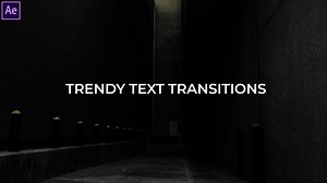 Trendy Text Transitions Presets - After Effects Presets | Motion Array