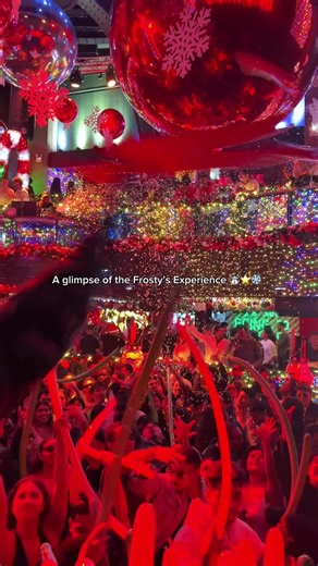 Frosty’s Christmas Pop-Up NYC on Instagram: "Santa checked his list… and he said you belong at Frosty’s tonight 🎅💫 Sip something festive, explore four floors of holiday fun, and get merry with us. 📍 1604 Broadway, New York #FrostysChristmasBar #ChristmasBarNYC #NYCFestivities #HolidayNights #NYCDecember"