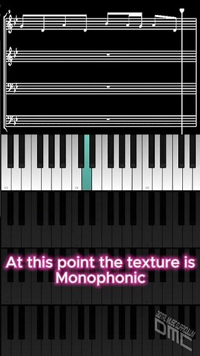 Monophonic vs Polyphonic Texture in Music #music #musictheory #gcse #zenbeats #beatmaker