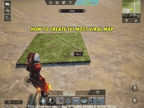 How To Create 1v1 Arena Map 🗺️ | WOW Mode Tutorial in PUBG Mobile & BGMI