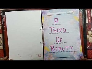 English Project File-Class12||A thing of beauty||Project File ideas
