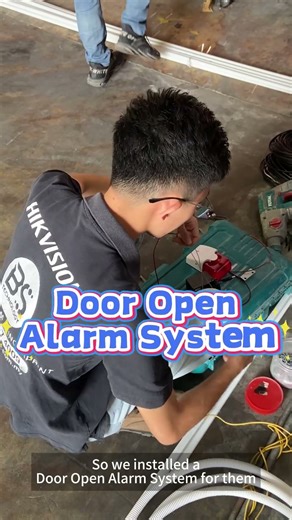 Penang CCTV | Stop Wasting Money! 💸 The Ultimate Door Open Alarm System for Cold Rooms & Factories