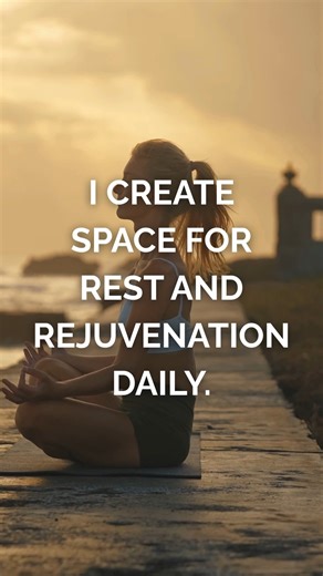 2.1K views · 14 reactions | Rest is part of my routine, not a reward I have to earn. I give myself permission to slow down and recharge every single day. In stillness, I find the strength to rise again with clarity and purpose. #RestIsPower #ReclaimYourEnergy #DailyReset #IntentionalLiving #MindBodySoul #SlowDownToRise | Mind Movies | Facebook