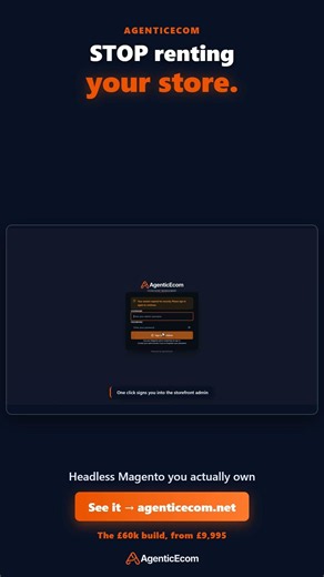 Stop renting your store. Own your Magento. #Shorts