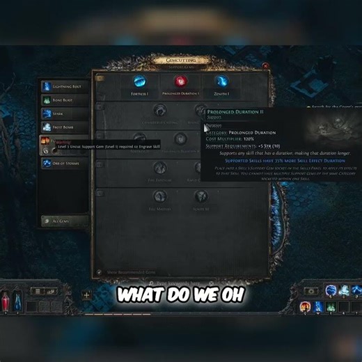 Unlocking Top Tier Gear: Inventory, Zeniths & Gem Crafting Secrets! #shorts