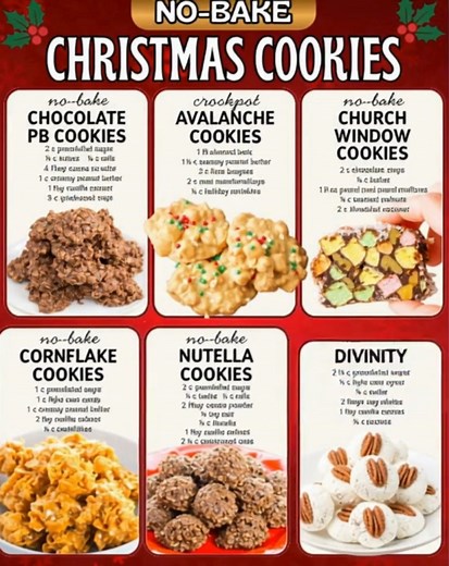 🍬 No-Bake Divinity Divinity is a classic Southern candy known for its soft, fluffy texture, similar to a nougat or meringue. No-bake versions often use powdered frosting mix to simplify the process. Key Ingredients: Powdered white frosting mix (dry), light corn syrup, boiling water, vanilla extract, confectioners' sugar, and chopped pecans. Method Summary: Combine the frosting mix, corn syrup, boiling water, and vanilla. Beat on high speed until stiff peaks form (about 5 minutes). Gradually mix