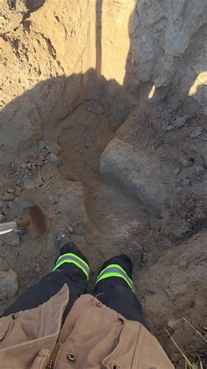 I can't tell you how much I hate rocks... #basalt #lavarock #farmlifeisthebestlife #farmlife @O'Brien Acres