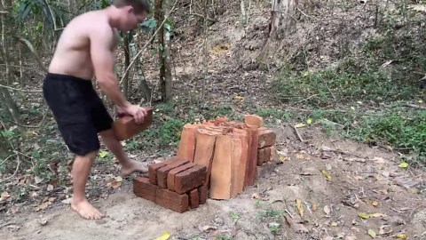 Cap mud walls with tiles to create long-lasting shelter solutions