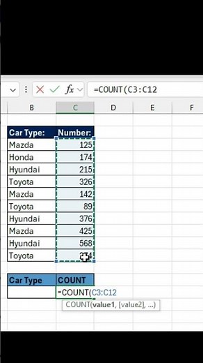 How to Use the COUNT Function in Excel | Complete Beginner's Guide