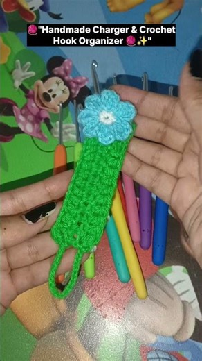 Stop the Mess! Handmade Crochet Organizer 🧶 #crochet #diy