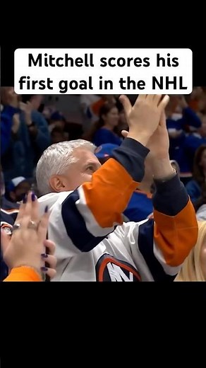 Travis Mitchell scores his first goal in his NHL career! 12-11-25