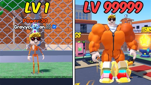 I Unlocked OP GOLDEN SHOES & Became The Strongest In Kick Door To Escape