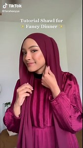 Tutorial Shawl for Elegant Dinner: Glam Style Ideas