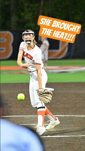 The Mechanics That Make Her Dangerous #softball #pitcher