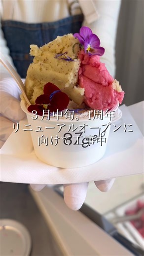 滋賀県東近江市お花ジェラート専門店87gela#滋賀県 #東近江市