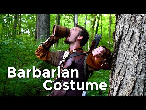 LARP Barbarian Costume Breakdown