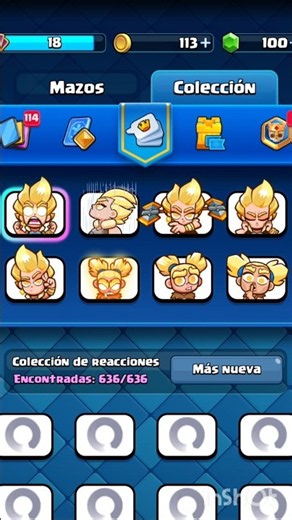 🚨 NUEVOS EMOTES SEASON 86‼️ #clashroyale