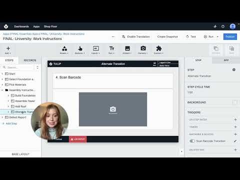 Basic App Design and Logic Build a Basic Work Instructions Application