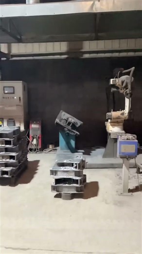 The art of welding a balance beam!#welding #balancebeam