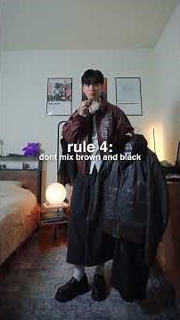 breaking fashion "rules"