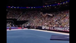Slo-mo Video of the Day: Simone Biles (USA) FX Outstanding triple twisting double back!😍😍😍😍 @simonebiles | International Gymnast Magazine