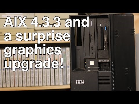 AIX 4.3.3 on IBM RS/6000 43p model 150 and an upgrade!