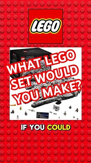 If you could make your own custom LEGO set, what would it be and why? 🧱