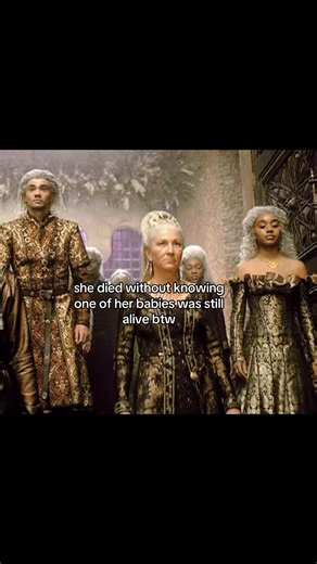 the fact she lost her son the night of her daughters funeral (yes i know he ended up dying anyways but still) #laenorvelaryon #rhaenystargaryen #houseofthedragon #asoiaf #housetargaryen