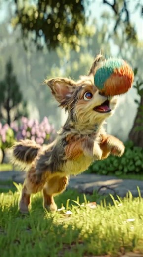 Cute Dog Character Short Animation 🐶✨ | Relaxing & Adorable