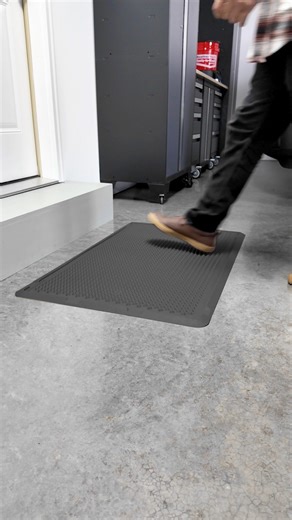 Check the mess at the door ✅ #weathertech #outdoormat #home #garage #mats | WeatherTech