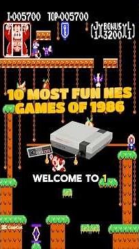 10 Most Fun NES Games of 1986 🎮 | Do You Agree? #Shorts