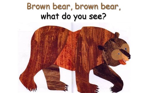 经典英文绘本唱出来Brown Bear, Brown Bear, What do you see？
