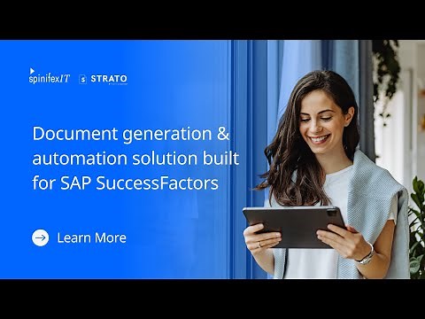 SAP SuccessFactors Document Generation with Strato Documents