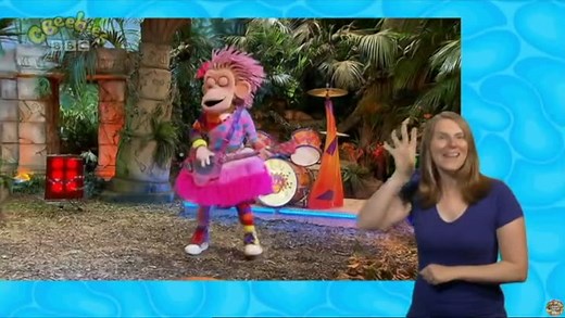 CBeebies | Sign Zone: ZingZillas - S03 Episode 11 (To The Beat of a Drum)
