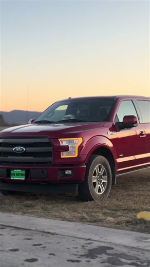 Exploring the New Ford F-150 Ruby Red Truck