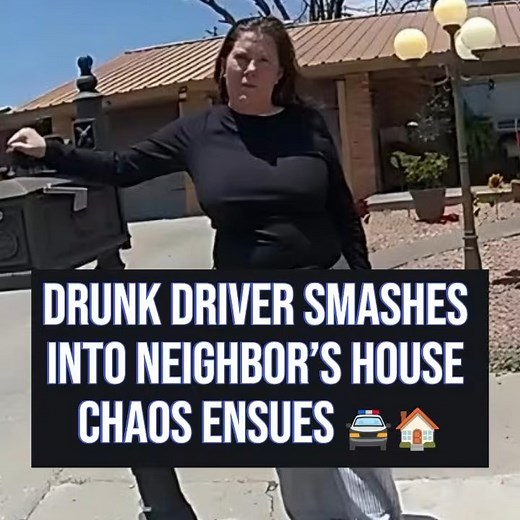 57K views · 1.2K reactions | Drunk Driver Crashes Into Neighbor’s Home #RoadSafety #ThinkBeforeYouDrive #LifeLessons #RespectTheLaw | USA Bodycam | Facebook