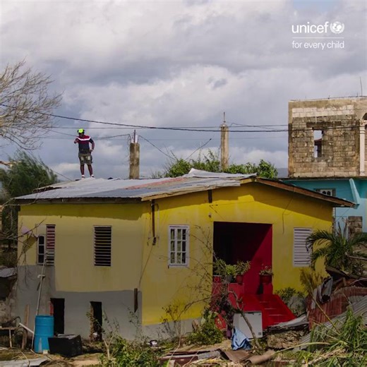 In Jamaica, Hurricane Melissa has caused widespread damage and devastation. UNICEF is supporting the government to reach more than 284,000 children to address urgent nutrition needs, access to safe water, sanitation and hygiene including mental health support. Across the Caribbean, more than 700,000 children have been affected by heavy rains and catastrophic flooding. Your donation can help protect children and bring relief where it’s needed most: https://unicef.link/3Jw5aUj | UNICEF