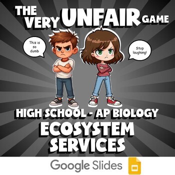 Ecosystem Services VERY UNFAIR GAME - No Prep AP Biology Science Review Activity