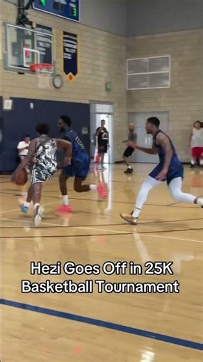 Hezi Goes in 25k Basketball Tournament