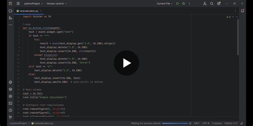 Built a Python Calculator with Tkinter and Input Validation | Shruti Pendhare posted on the topic | LinkedIn