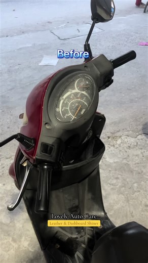 Bye Bye Faded Dashboard and trims!! #lovelyautocare #dashboardpolish #DashboardShine