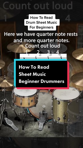 Beginner Drummer: How to Read Sheet Music
