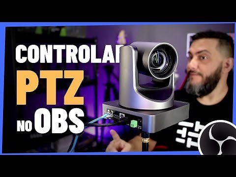 COMO CONTROLAR A PTZ DIRETO NO OBS - Plugin PTZ Controls [OBS 28] via Rede