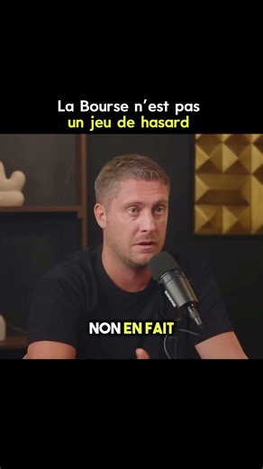 LA BOURSE N’EST PAS UN JEU DE HASARD 💰