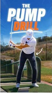The “pump drill” is a great drill #golfswing #golf #golftips