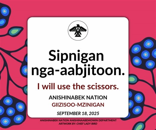 Want to learn Anishinaabemowin? Check out this sound byte of the September 18th phrase from the 2025 Anishinabek Nation Giizisoo-Mzinigan brought to you by our Anishinaabemowin Department! 📣 You can also access the calendar for FREE online at: https://www.anishinabek.ca/Flipbooks/ANCalendar2025.html * The Anishinabek Nation represents 39 First Nations in the province of Ontario. Throughout our member nations, we have many dialects and regional variations. Phrases for the Giizisoo-Mzinigan are p