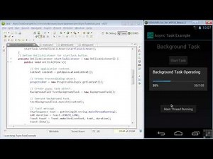 Android App Programming | Threads And Async Tasks