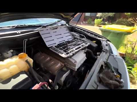 Ford Territory drive belt replacement and installation.