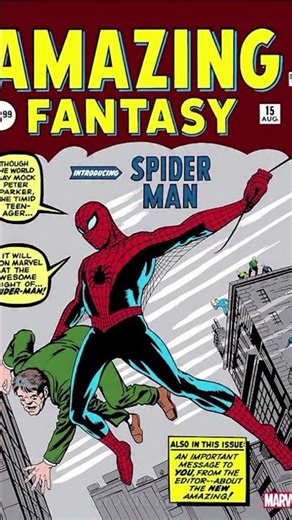 Comic books reference🔥 #trending #spiderman #spidermanbrandnewday #supperhero #marvel #dc #shorts